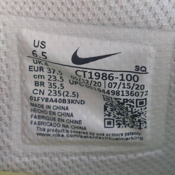 Nike Air Force 1 Crater Summit White Sustainable Sneakers Women's 6.5 | Next Mov - Picture 10 of 12